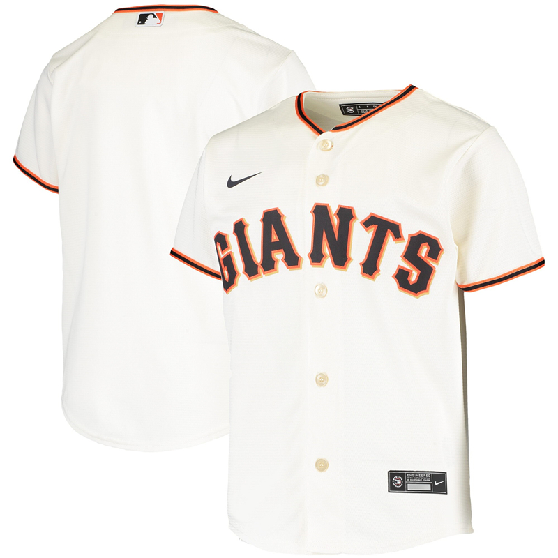 2020 MLB Youth San Francisco Giants Nike Cream Home 2020 Replica Team Jersey 1->st.louis cardinals->MLB Jersey